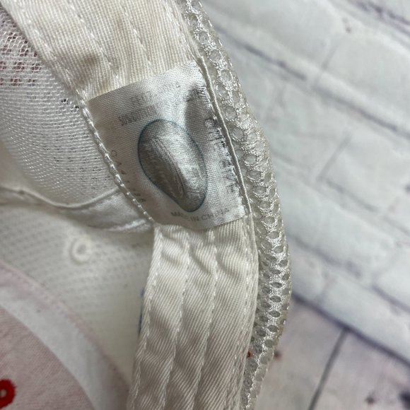 N.P.P Racing Team Hat Cap Strap Back Red White Embroidered Checkered Flag MOPAR - Picture 12 of 13